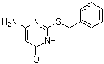 CAS 登录号：37660-23-4， 6-氨基-2-(苄基硫基)-4(3H)-嘧啶酮
