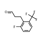 CAS 登录号：376641-14-4， 3-[2-氟-6-(三氟甲基)苯基]丙醛