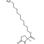 CAS 登录号：37673-24-8， 十一烷基5-氧代-L-脯氨酸酯