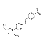 CAS#: 3769-58-2, 3-[N-Ethyl-4-(4-Nitrophenyl)Azo-Anilino]Propane-1,2-Diol