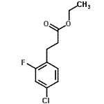 CAS#: 377083-98-2, Ethyl 3-(4-Chloro-2-Fluorophenyl)Propanoate