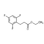 CAS 登录号：377084-09-8， 乙基3-(2,4,6-三氟苯基)丙酸酯