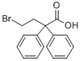 CAS 登录号：37742-12-4， 4-溴-2,2-二苯基丁酸