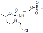 CAS 登录号：37752-38-8， 2-[[3-(2-氯乙基)-6-甲基-2-氧代-1-氧杂-3-氮杂-2-磷杂环己-2-基]氨基]乙基甲烷磺酸酯