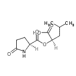 CAS 登录号：37755-50-3， (2R)-4-甲基-2-[(5-氧代-L-脯氨酰)氧基]戊酸