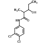 CAS#: 37764-61-7, N-(3,4-Dichlorophenyl)-3-Hydroxy-2-Methylpentanamide