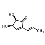 CAS#: 377735-34-7, (4R,5R)-4,5-Dihydroxy-2-[(1E)-1-Propen-1-Yl]-2-Cyclopenten-1-One