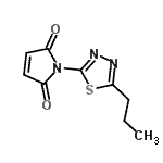 CAS#: 378200-04-5, 1-(5-Propyl-1,3,4-Thiadiazol-2-Yl)-1H-Pyrrole-2,5-Dione