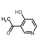 CAS 登录号：37831-31-5， 1-(4-羟基-3-吡啶基)乙酮