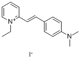 CAS#: 3785-01-1, 2-[4-(Dimethylamino)styryl]-1-ethylpyridinium iodide