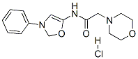 CAS 登录号:37853-30-8, 2-吗啉-4-基-N-(3-苯基-1,2-恶唑-5-基)乙酰胺盐酸盐