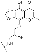 CAS 登录号：37855-80-4， 异丙洛尔