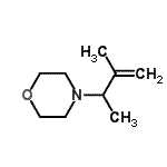 CAS 登录号：37857-38-8， 4-(3-甲基-3-丁烯-2-基)吗啉