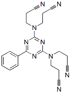 CAS#: 3786-23-0, 3-[[4-(Bis(2-Cyanoethyl)Amino)-6-Phenyl-1,3,5-Triazin-2-Yl]-(2-Cyanoethyl)Amino]Propanenitrile