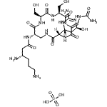 CAS 登录号：37883-00-4， 紫霉素硫酸盐