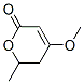 CAS 登录号：3791-79-5， 4-甲氧基-6-甲基-5,6-二氢吡喃-2-酮
