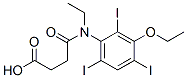 CAS#: 37938-74-2, 4-[(3-Ethoxy-2,4,6-Triiodophenyl)-Ethylamino]-4-Oxobutanoic Acid