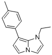 CAS 登录号：37959-37-8， 1-乙基-6-(4-甲基苯基)吡咯并[1,2-a]咪唑