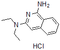 CAS#: 37989-09-6, N',N'-Diethylisoquinoline-1,3-Diamine Hydrochloride