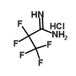 CAS#: 3799-21-1, 2,2,3,3,3-Pentafluoropropanimidamide Hydrochloride (1:1)