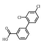 CAS#: 380228-58-0, 2',4'-Dichloro-3-Biphenylcarboxylic Acid