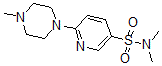 CAS 登录号:38029-92-4, N,N-二甲基-6-(4-甲基哌嗪-1-基)吡啶-3-磺酰胺