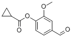 CAS#: 380336-99-2, 4-Formyl-2-Methoxyphenyl Cyclopropanecarboxylate