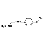 CAS#: 380429-18-5, 3-(4-Methoxyphenyl)-N-Methyl-2-Propyn-1-Amine