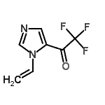 CAS 登录号：380430-94-4， 2,2,2-三氟-1-(1-乙烯基-1H-咪唑-5-基)乙酮