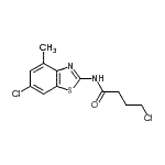 CAS#: 380469-30-7, 4-Chloro-N-(6-Chloro-4-Methyl-1,3-Benzothiazol-2-Yl)Butanamide