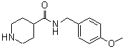 CAS 登录号：380608-75-3， N-(4-甲氧基苄基)-4-哌啶甲酰胺