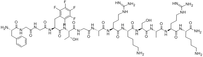 CAS#: 380620-88-2, [(p-Fluoro)Phe4]nociceptin-(1-13)NH2
