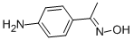 CAS 登录号：38063-81-9， 4-氨基苯乙酮肟