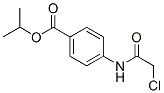 CAS 登录号：38064-88-9， 丙-2-基4-[(2-氯乙酰基)氨基]苯甲酸酯