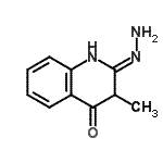 CAS 登录号：380665-96-3， 2-肼基-3-甲基-4(3H)-喹啉酮