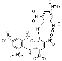 CAS#: 38082-89-2, 3,5-Dinitro-N,N'-bis(2,4,6-trinitrophenyl)-2,6-pyridinediamine