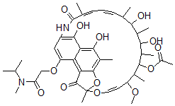 CAS#: 38128-77-7, Rifamycin B isopropylmethylamide