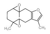 CAS#: 38146-67-7, (1aR-(1aR*,6aR*,7aR*,9aR*))-1a,2,6,6a,7a,8,9,9a-octahydro-1a,5,7a-trimethyl-Bisoxireno(4,5:8,9)cyclodeca(1,2-b)furan
