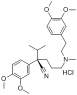 CAS#: 38176-10-2, R(+)-Verapamil Hydrochloride