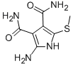 CAS#: 38187-09-6, 2-Amino-5-(Methylthio)-(1H)-Pyrrole-3,4-Dicarboxamide