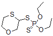 CAS 登录号：38188-83-9， 二乙氧基-(1,4-恶噻烷-3-基硫基)-硫代膦烷
