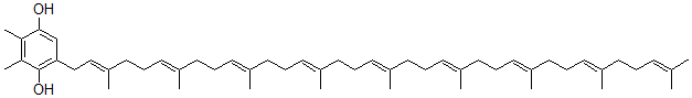 CAS#: 3819-09-8, 2,3-Dimethyl-5-[(2E,6E,10E,14E,18E,22E,26E,30E)-3,7,11,15,19,23,27,31,35-Nonamethylhexatriaconta-2,6,10,14,18,22,26,30,34-Nonaenyl]Benzene-1,4-Diol