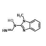 CAS#: 382136-62-1, N-Hydroxy-N-(1-methyl-1H-benzimidazol-2-yl)imidoformamide