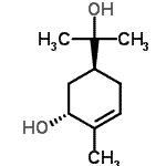 CAS 登录号：38235-58-4， (1R,5S)-5-(2-羟基-2-丙基)-2-甲基-2-环己烯-1-醇