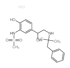CAS#: 38241-28-0, N-[2-Hydroxy-5-[1-Hydroxy-2-[(2-Methyl-1-Phenylpropan-2-Yl)Amino]Ethyl]Phenyl]Methanesulfonamide Hydrochloride