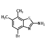 CAS#: 383131-01-9, 4-Bromo-6,7-Dimethyl-1,3-Benzothiazol-2-Amine
