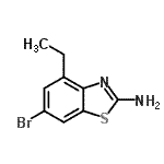 CAS#: 383131-52-0, 6-Bromo-4-Ethyl-1,3-Benzothiazol-2-Amine