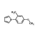 CAS 登录号：383137-82-4， 1-(4-甲氧基-2-甲基苯基)-1H-吡咯