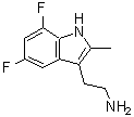 CAS#: 383145-87-7, 2-(5,7-Difluoro-2-Methyl-1H-Indol-3-Yl)Ethanamine