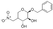 CAS 登录号：383173-66-8， (4R,4S)-苄基-4-脱氧-4-C-硝基甲基-beta-D-阿拉伯糖吡喃糖苷